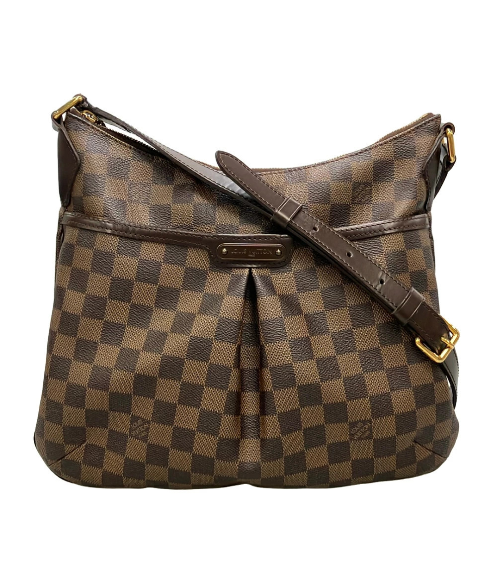 Louis Vuitton Bloomsbury Damier Crossbody Bag Canvas Leather Brown